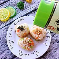 【黄金虾仁彩蔬炒饭】的做法图解7