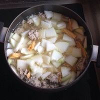 秋天来了-冬瓜羊肉丸子汤（小时候温暖的回忆）的做法图解5