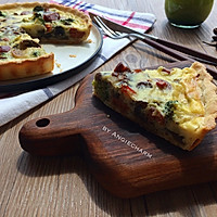法式咸派Quiche Lorraine#好侍西趣•奶炖浓情#的做法图解13