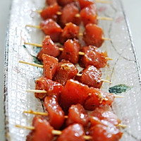 九阳烘焙剧场——烤牙签肉的做法图解2