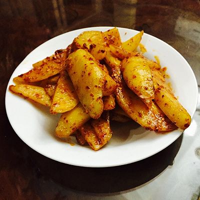 超简单的大锅洋芋