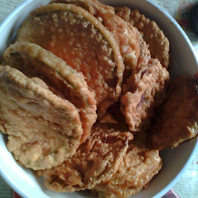 炸圆茄子
