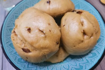 红糖红枣馒头