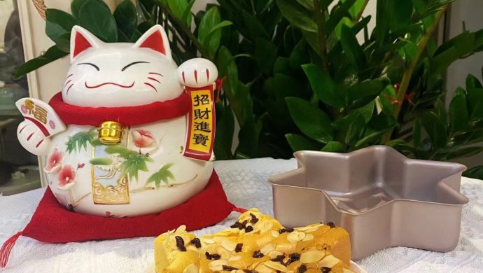 蔓越莓杏仁片蛋糕