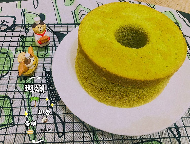 斑斓椰香蛋糕的做法