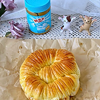 #四季宝蓝小罐#一次发酵松软可口毛线球芝麻酱面包的做法图解11