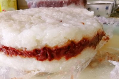 糯米红豆糕