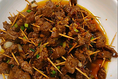 牙签牛肉