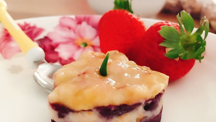 营养辅食-紫薯塔