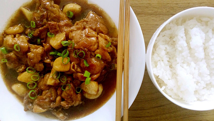 照烧鸡腿～无盐少油版