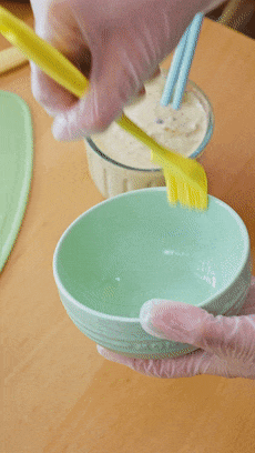 【宝宝辅食】红豆山药糕的做法图解5