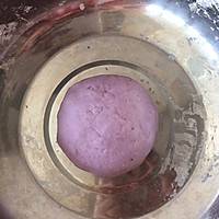 玫瑰紫薯馒头的做法图解4
