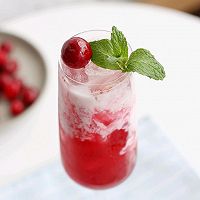 #轻饮蔓生活#网红大理石蔓越莓饮的做法图解9