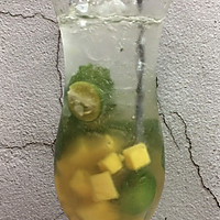 #营养小食光#芒果莫吉托的做法图解10