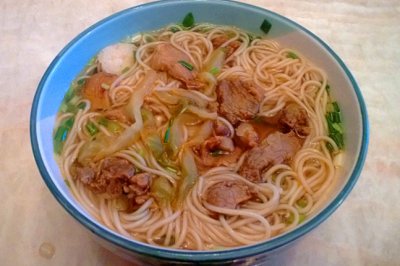 榨菜肉丝面