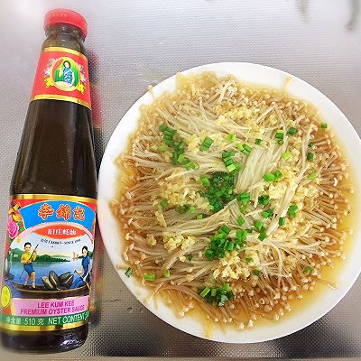 蚝油金针菇