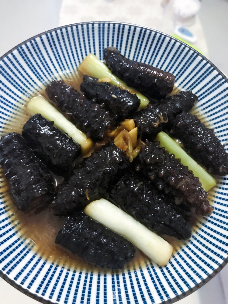 葱烧海参的做法