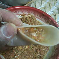 四方水饺（芹香瘦肉生菇馅儿）的做法图解14