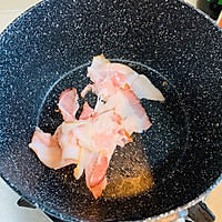 #黑熊农场 出稻吧尝鲜官#辣味培根炒饭的做法图解2