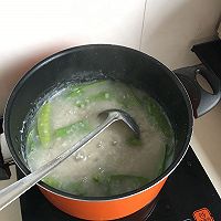 荷兰豆排骨粥的做法图解4