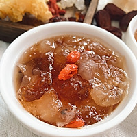 ‼️滋润养颜㊙️桃胶皂角米银耳雪燕汤的做法图解4