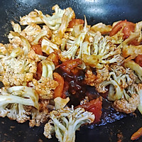 #来诺辉京东 解锁“胃”来资产#番茄菜花的做法图解9