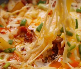 腊肉芝士焗蛋的做法