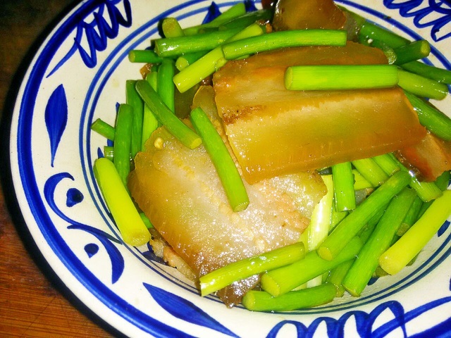 蒜薹炒腊肉