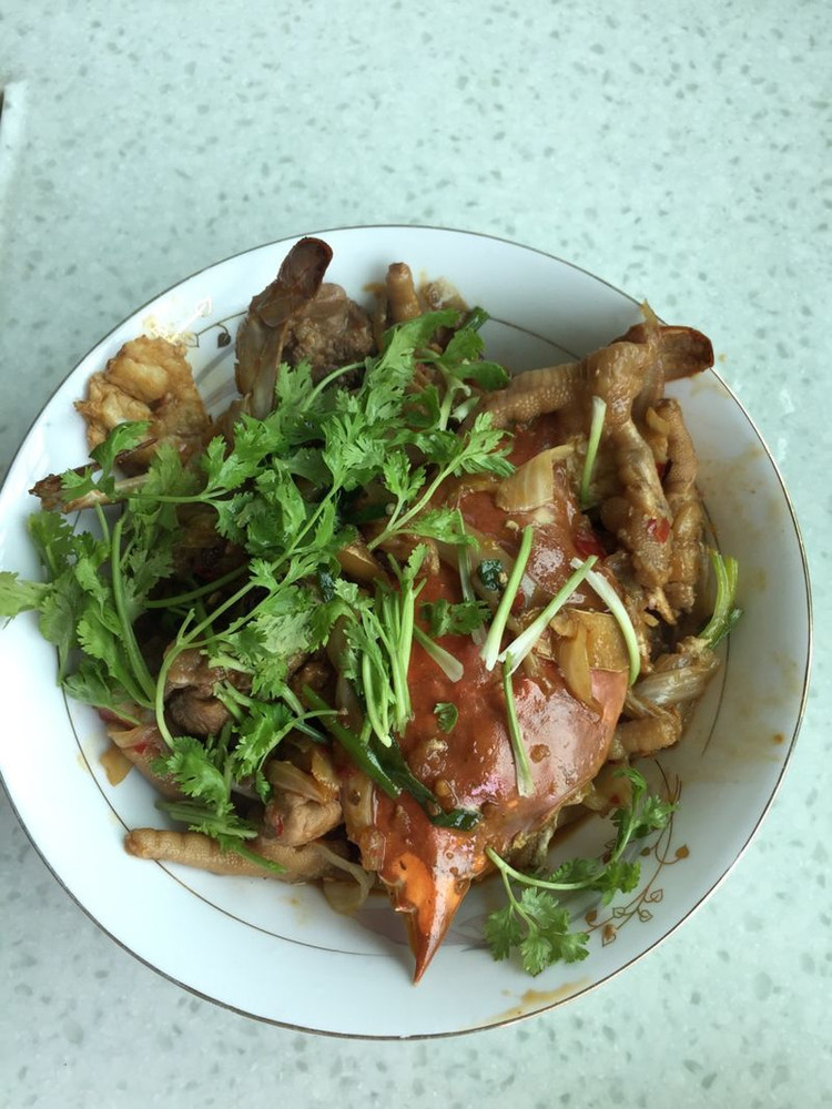 蟹煲的做法