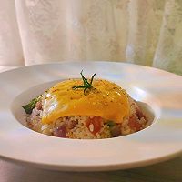 #芝士盖被 爆改芝味#番茄芝士盖饭，治愈系美食！的做法图解6
