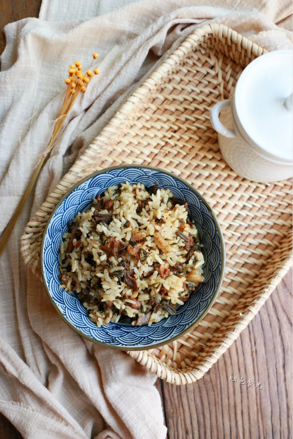 梅干菜肉丁焖饭