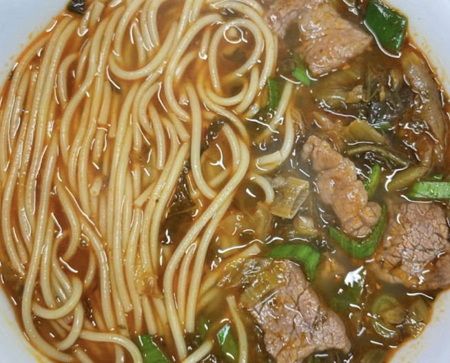 酸菜牛肉面的做法