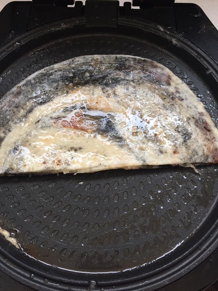 黑芝麻麻酱饼糖尿病者吃的做法图解5