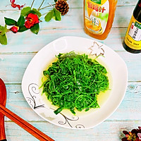 #太太乐鲜鸡汁芝麻香油#水香草头的做法图解1