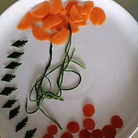 蔬菜拼盘：星星之花的做法图解3