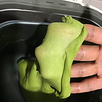 【夏日一抹绿】抹茶豆沙吐司的做法图解2