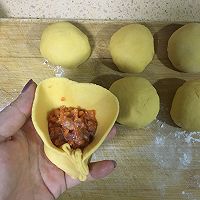 萝卜姜丝肉馅包的做法图解3