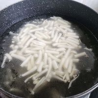 营养早餐面菌菇鸡蛋面的做法图解6