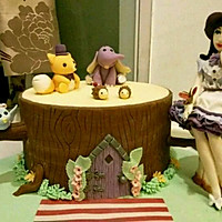 甜品台蛋糕--童话森林的做法图解16