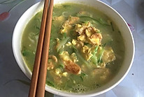 黄瓜鸡蛋面的做法