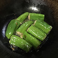 青椒酿肉的做法图解1