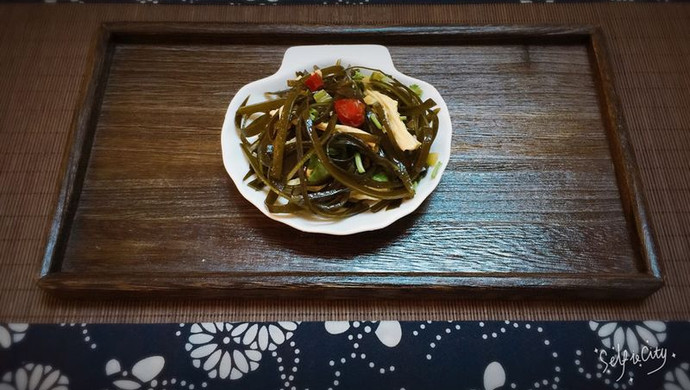 海带腐竹凉拌菜