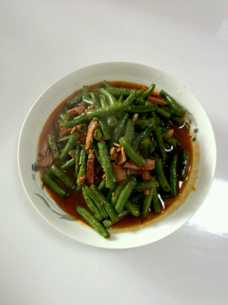 豆瓣酱炒四季豆的做法