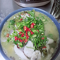 能喝汤的酸菜鱼(少油低脂二人食)的做法图解16