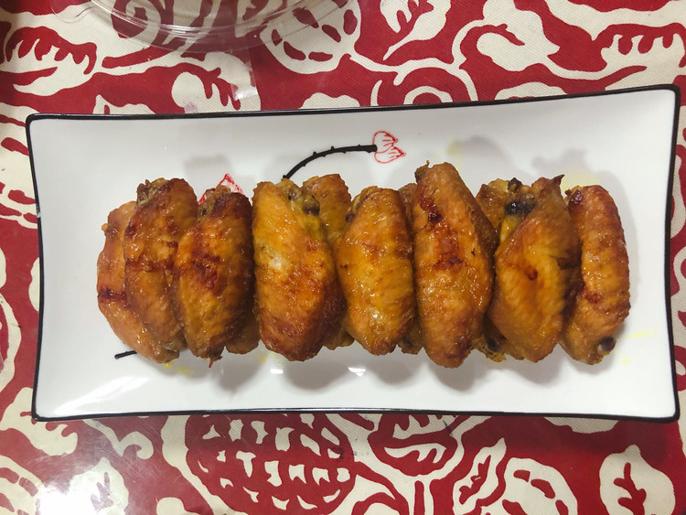 超简单的咖喱烤鸡翅的做法