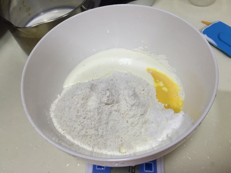 全麦淡奶油吐司的做法图解3