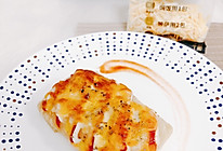 #豆果10周年生日快乐#双重芝士肉松手抓饼～香酥美味快手早餐的做法