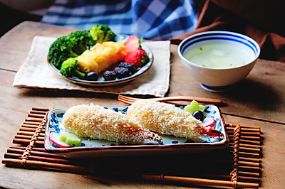 大虾可丽饼