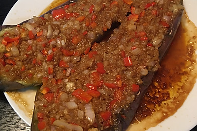 微波炉版蒜泥茄子