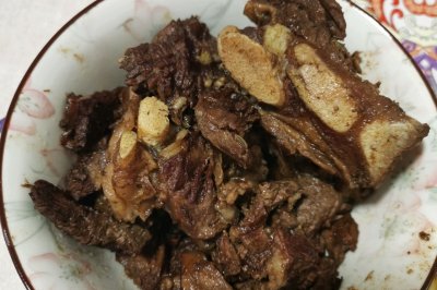 红烧牛肉牛尾＋牛肉面汤头